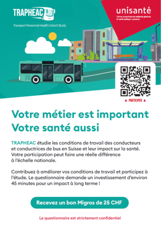 Flyer Trapheac auf Französisch